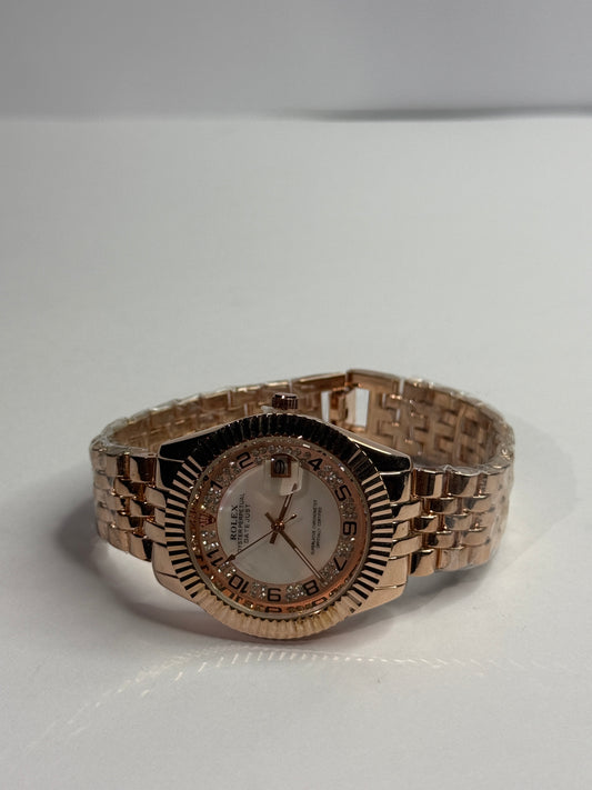 Luxury Rose Gold Bracelet Watch