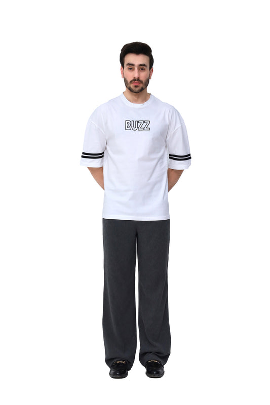 Premium Drop Shoulder buzz Shirt with Stylish Design | 1-Year Quality Warranty Included