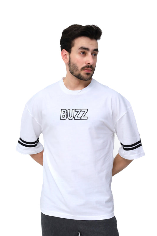Premium Drop Shoulder buzz Shirt with Stylish Design | 1-Year Quality Warranty Included